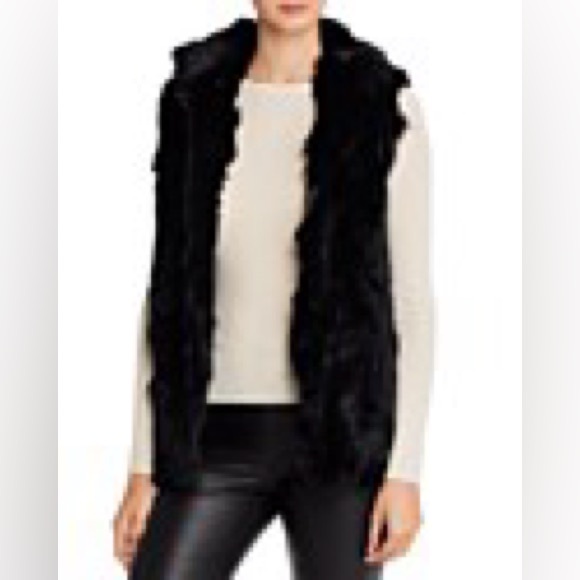 Adrienne Landau Rabbit Fur Vest - Picture 3 of 8
